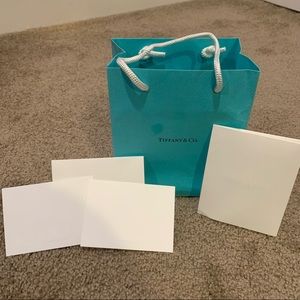 Tiffany & Co. Shopping Bag Receipt Envelope Card